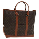 LOUIS VUITTON Monogram Sac Weekend GM Tote Bag M42420 LV Auth 136356-1