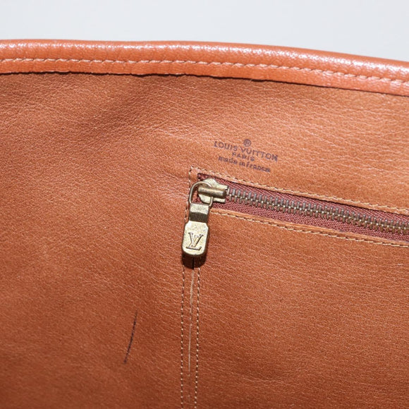 LOUIS VUITTON Monogram Sac Weekend GM Draagtas M42420 LV Auth 136356