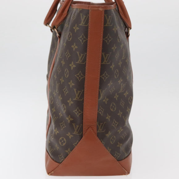 LOUIS VUITTON Monogram Sac Weekend GM Draagtas M42420 LV Auth 136356