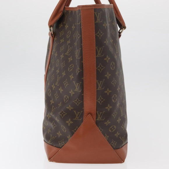 LOUIS VUITTON Monogram Sac Weekend GM Draagtas M42420 LV Auth 136356