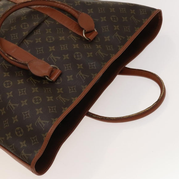 LOUIS VUITTON Monogram Sac Weekend GM Tote Bag M42420 LV Auth 136356