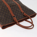 LOUIS VUITTON Monogram Sac Weekend GM Draagtas M42420 LV Auth 136356-8
