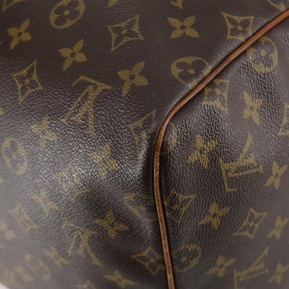 LOUIS VUITTON Monogram Keepall 55 Boston Bag M41424 LV Auth 136358