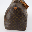 LOUIS VUITTON Monogram Keepall 55 Boston Bag M41424 LV Auth 136358-4
