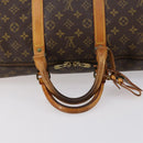 LOUIS VUITTON Monogram Keepall 55 Boston Bag M41424 LV Auth 136358-7