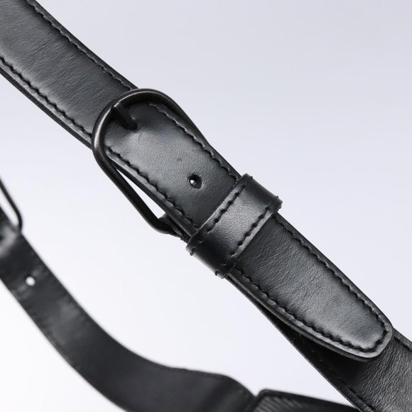 LOUIS VUITTON Epi Sac Seau Shoulder Bag Black M80161 LV Auth 136362