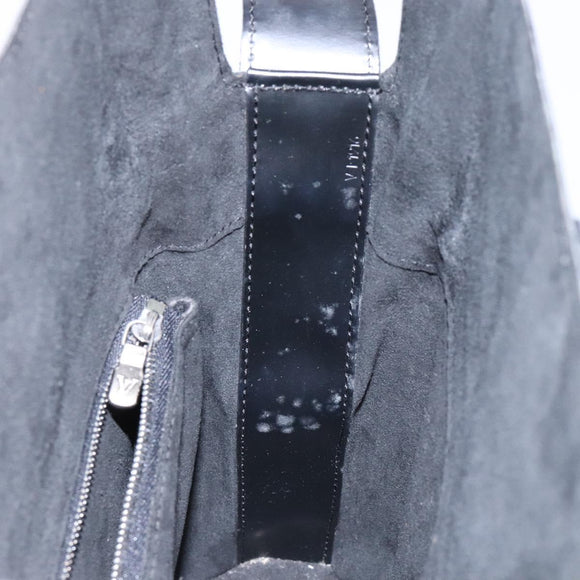 LOUIS VUITTON Epi Sac Seau Shoulder Bag Black M80161 LV Auth 136362