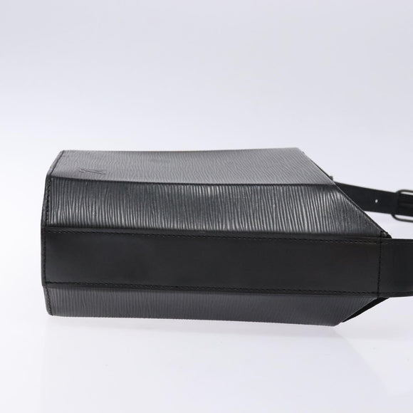 LOUIS VUITTON Epi Sac Seau Shoulder Bag Black M80161 LV Auth 136362