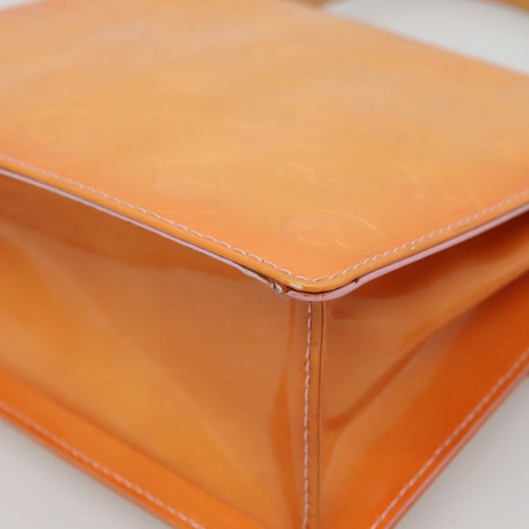 LOUIS VUITTON Vernis Spring Street Hand Bag Marshmallow Pink M91033 Auth 136363