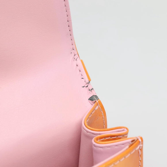 LOUIS VUITTON Vernis Spring Street Hand Bag Marshmallow Pink M91033 Auth 136363