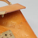 LOUIS VUITTON Vernis Spring Street Hand Bag Marshmallow Pink M91033 Auth 136363-9