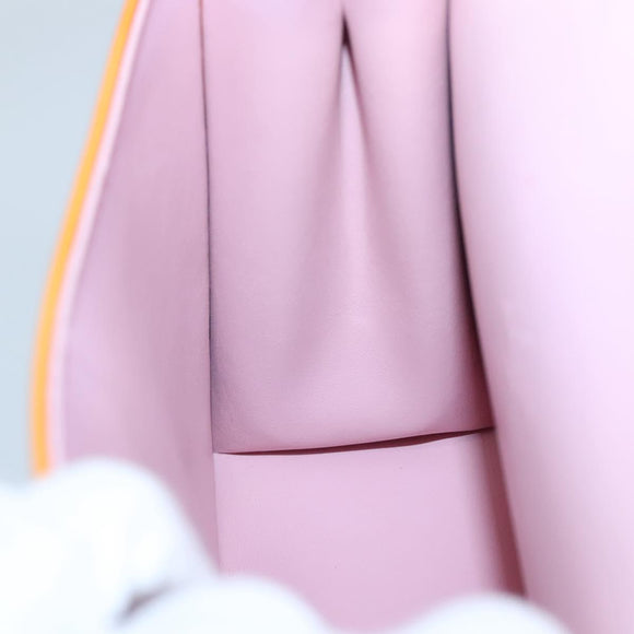 LOUIS VUITTON Vernis Spring Street Hand Bag Marshmallow Pink M91033 Auth 136363