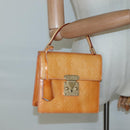 LOUIS VUITTON Vernis Spring Street Hand Bag Marshmallow Pink M91033 Auth 136363-23