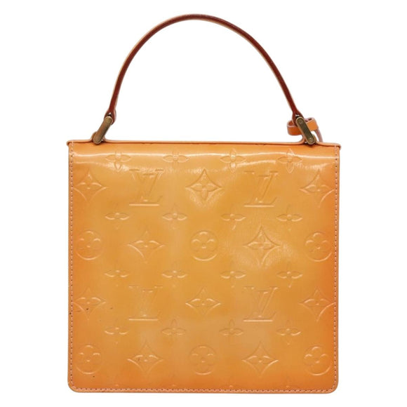 LOUIS VUITTON Vernis Spring Street Hand Bag Marshmallow Pink M91033 Auth 136363