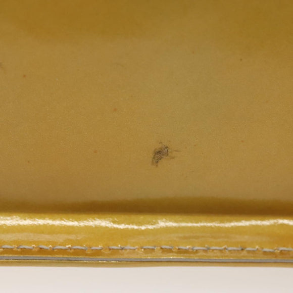 LOUIS VUITTON Monogram Vernis Spring Street Hand Bag Gris M91029 LV Auth 136364