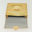 LOUIS VUITTON Monogram Vernis Spring Street Hand Bag Gris M91029 LV Auth 136364-20