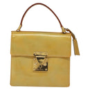 LOUIS VUITTON Monogram Vernis Spring Street Hand Bag Gris M91029 LV Auth 136364-13