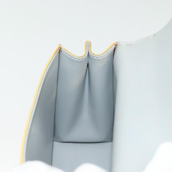 LOUIS VUITTON Monogram Vernis Spring Street Hand Bag Gris M91029 LV Auth 136364