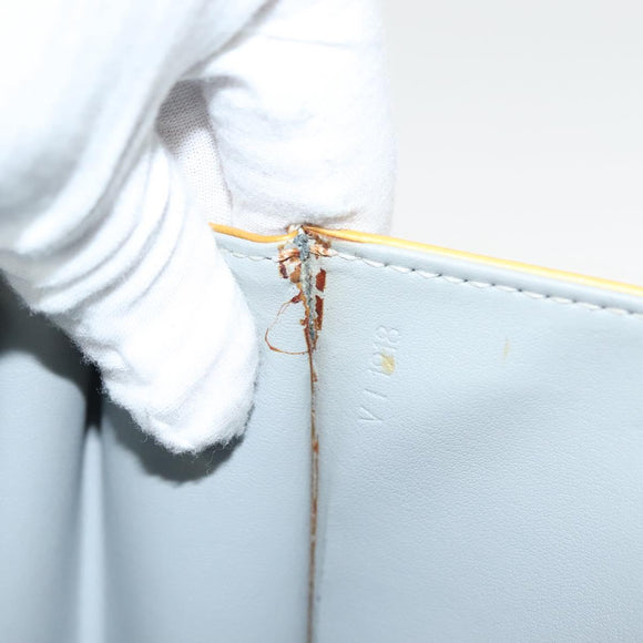 LOUIS VUITTON Monogram Vernis Spring Street Hand Bag Gris M91029 LV Auth 136364