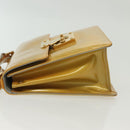 LOUIS VUITTON Monogram Vernis Spring Street Hand Bag Gris M91029 LV Auth 136364-4