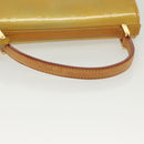 LOUIS VUITTON Monogram Vernis Spring Street Hand Bag Gris M91029 LV Auth 136364-14