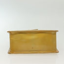 LOUIS VUITTON Monogram Vernis Spring Street Hand Bag Gris M91029 LV Auth 136364-5