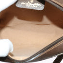 GUCCI GG Supreme Web Sherry Line Bag PVC Beige Gold 119 02 087 Auth 136367-10