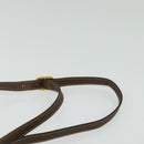 GUCCI GG Supreme Web Sherry Line Bag PVC Beige Gold 119 02 087 Auth 136367-8