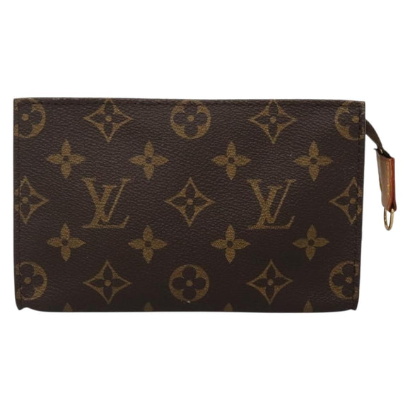 LOUIS VUITTON Monogram Bucket PM Accessory Pouch LV Auth 136373