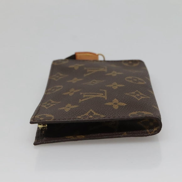 LOUIS VUITTON Monogram Bucket PM Accessory Pouch LV Auth 136373