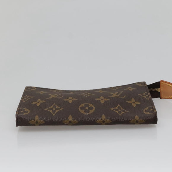 LOUIS VUITTON Monogram Bucket PM Accessory Pouch LV Auth 136373