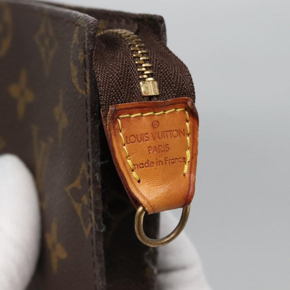 LOUIS VUITTON Monogram Bucket PM Accessory Pouch LV Auth 136374