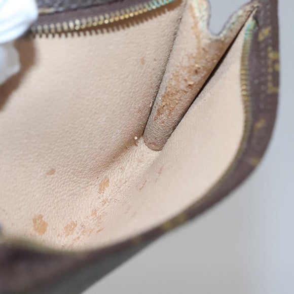 LOUIS VUITTON Monogram Bucket PM Accessory Pouch LV Auth 136374