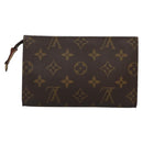 LOUIS VUITTON Monogram Bucket PM Accessory Pouch LV Auth 136374-2