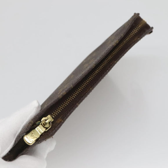 LOUIS VUITTON Monogram Bucket PM Accessory Pouch LV Auth 136374