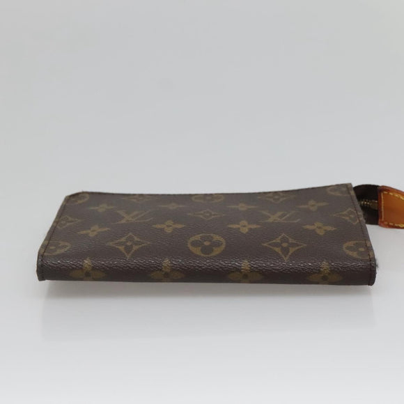LOUIS VUITTON Monogram Bucket PM Accessory Pouch LV Auth 136374