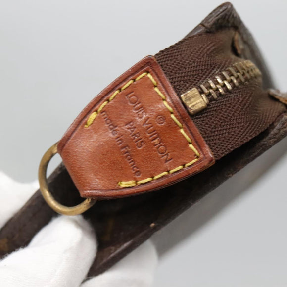 LOUIS VUITTON Monogram Bucket PM Accessory Pouch LV Auth 136375