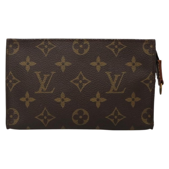 LOUIS VUITTON Monogram Bucket PM Accessory Pouch LV Auth 136375