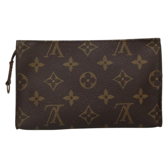 LOUIS VUITTON Monogram Bucket PM Accessory Pouch LV Auth 136375