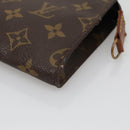 LOUIS VUITTON Monogram Bucket PM Accessory Pouch LV Auth 136375-7