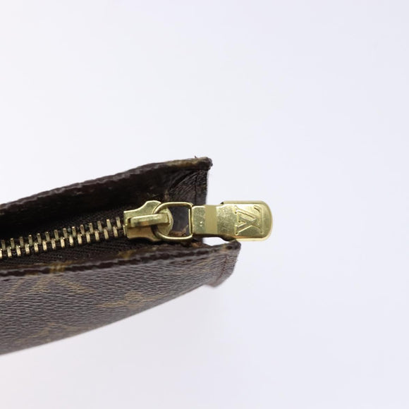 LOUIS VUITTON Monogram Bucket PM Accessory Pouch LV Auth 136377