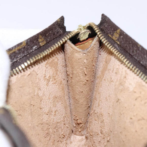 LOUIS VUITTON Monogram Bucket PM Accessory Pouch LV Auth 136377