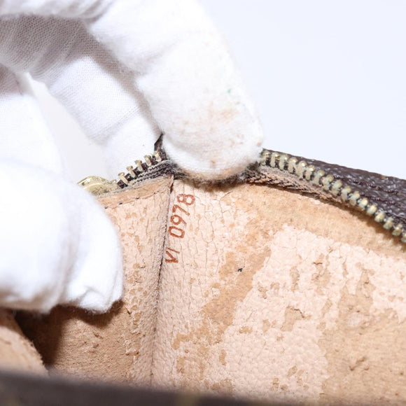 LOUIS VUITTON Monogram Bucket PM Accessory Pouch LV Auth 136377