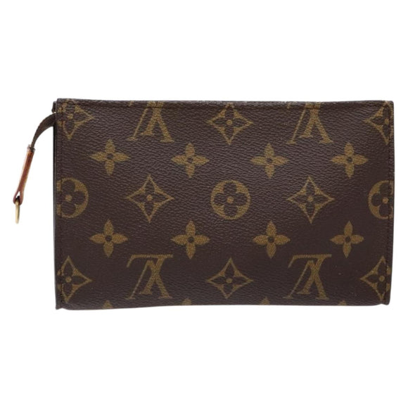 LOUIS VUITTON Monogram Bucket PM Accessory Pouch LV Auth 136377