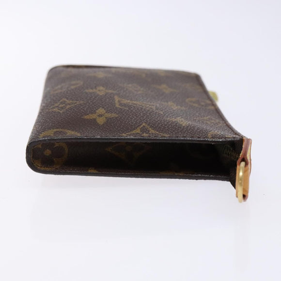 LOUIS VUITTON Monogram Bucket PM Accessory Pouch LV Auth 136377
