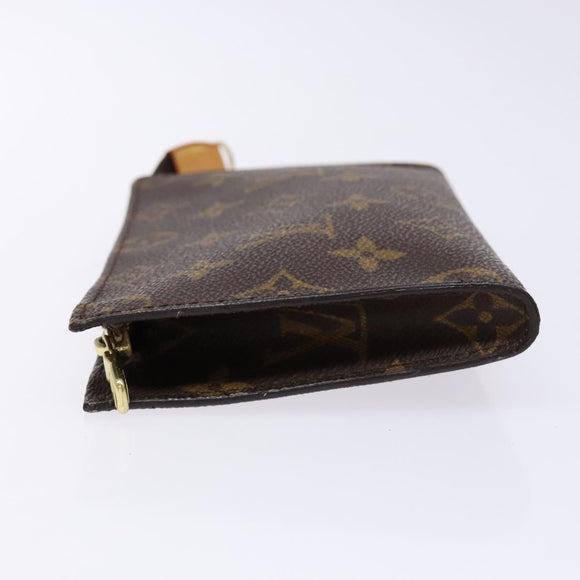 LOUIS VUITTON Monogram Bucket PM Accessory Pouch LV Auth 136377