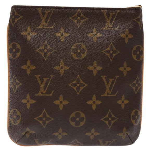 LOUIS VUITTON Monogram Partition Pouch M51901 LV Auth 136378