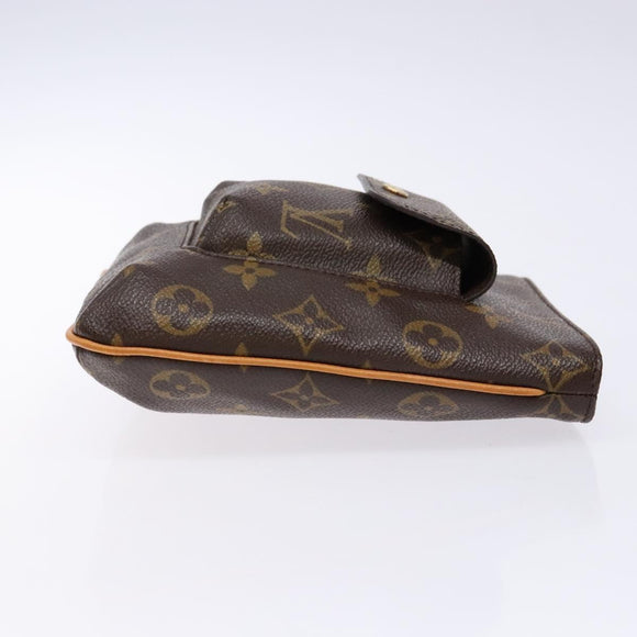 LOUIS VUITTON Monogram Partition Pouch M51901 LV Auth 136378
