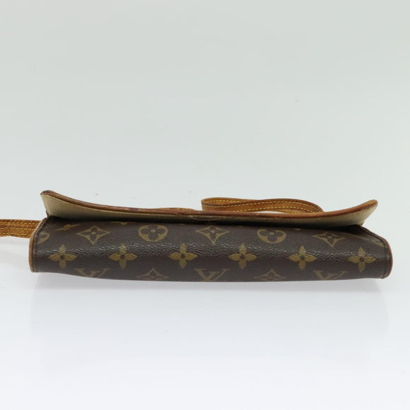 LOUIS VUITTON Monogram Pochette Twin GM Shoulder Bag M51852 LV Auth 136381