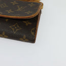LOUIS VUITTON Monogram Pochette Twin GM Shoulder Bag M51852 LV Auth 136381-17